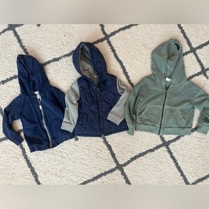 Toddler boy jacket set